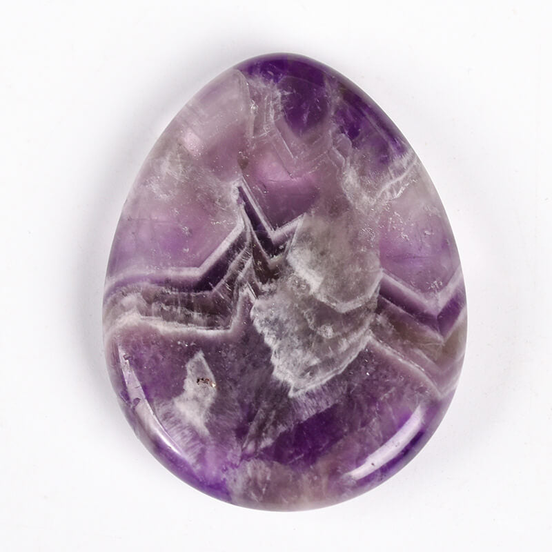 Etheric Aura Crystal Worry Stone (Teardrop)
