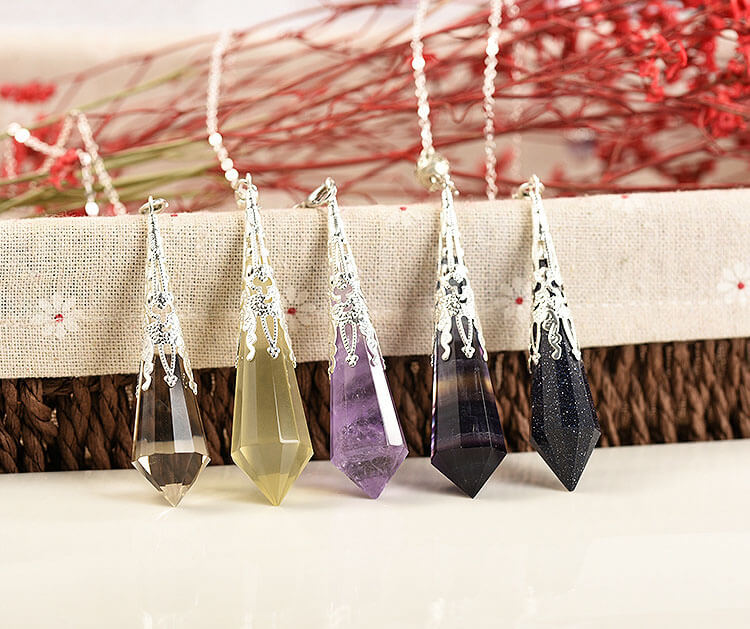 Etheric Aura Crystal Pendulum