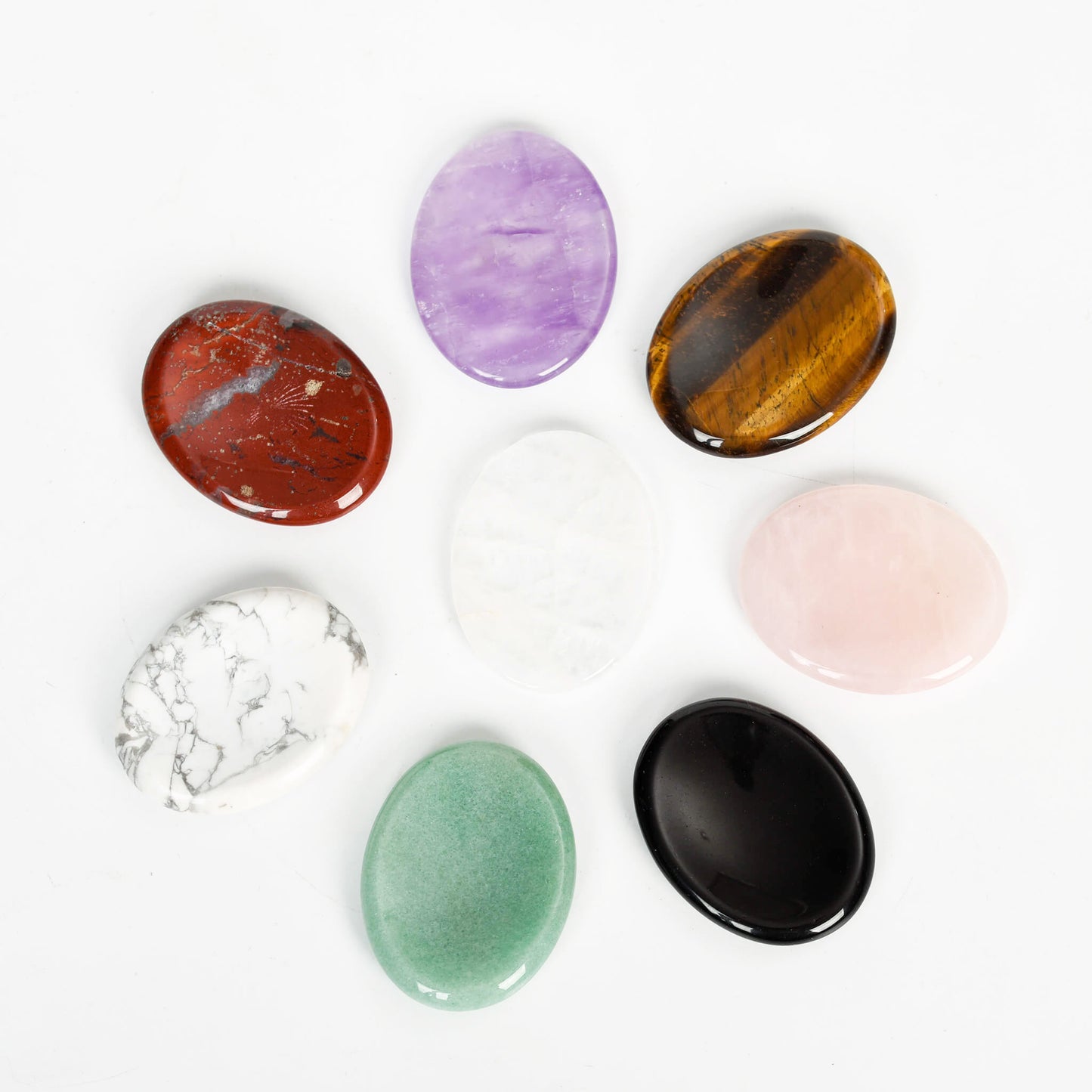 Etheric Aura Worry Stone (Oval Shape)