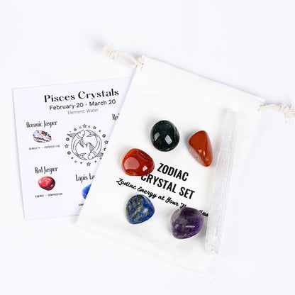 Etheric Aura Crystal Zodiac Set Pisces