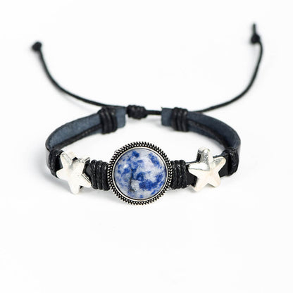 Etheric Aura Multi-Element Button Bracelet