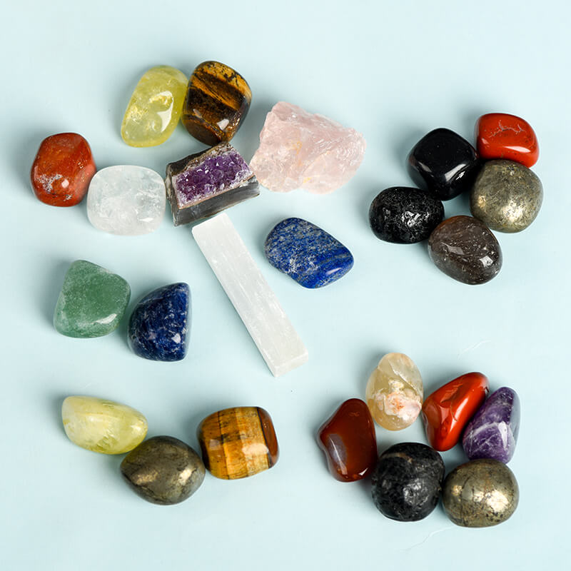 Etheric Aura Crystal Healing Stone Set