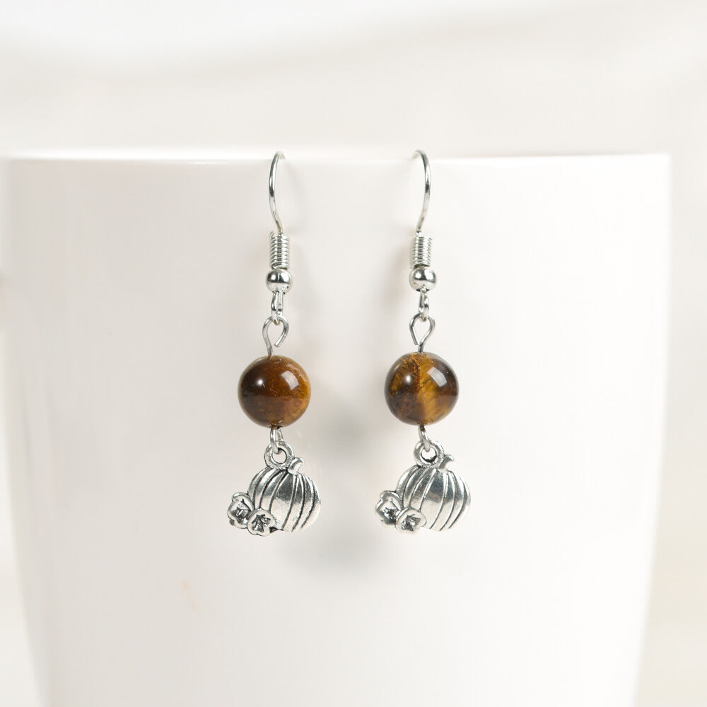 Etheric Aura Christmas Charm Crystal Earrings