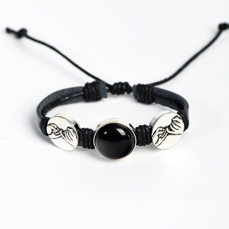 Etheric Aura Multi-Element Button Bracelet