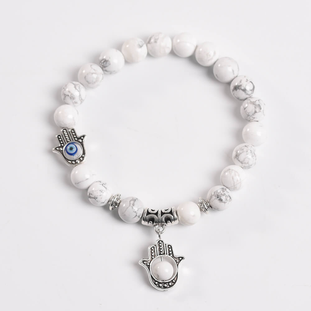 Etheric Aura Evil Eye Crystal Bracelet