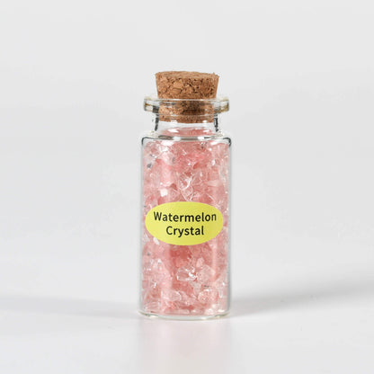 Etheric Aura Crystal Chips Wishing Bottle/Drift Bottle