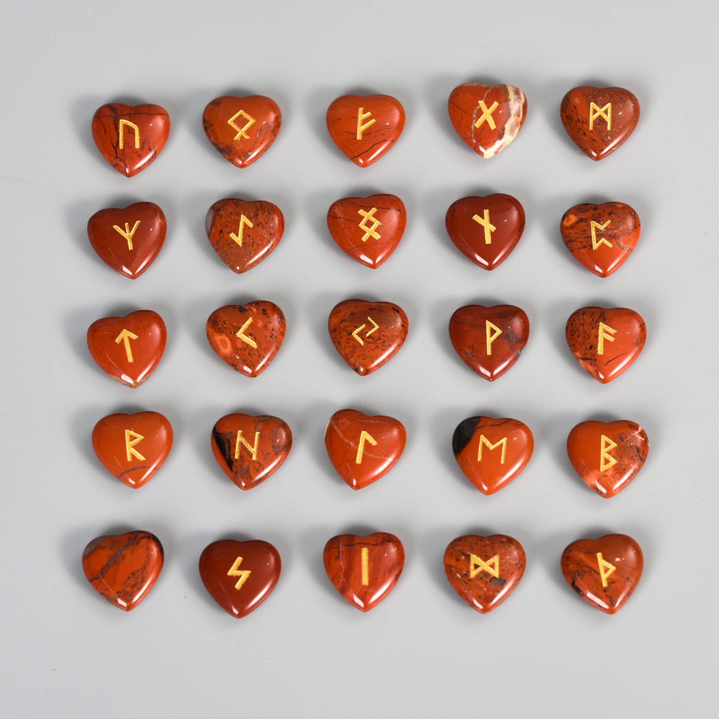 Etheric Aura Germanic Runes - Runeos Nīþi Symbols (Heart Edition)