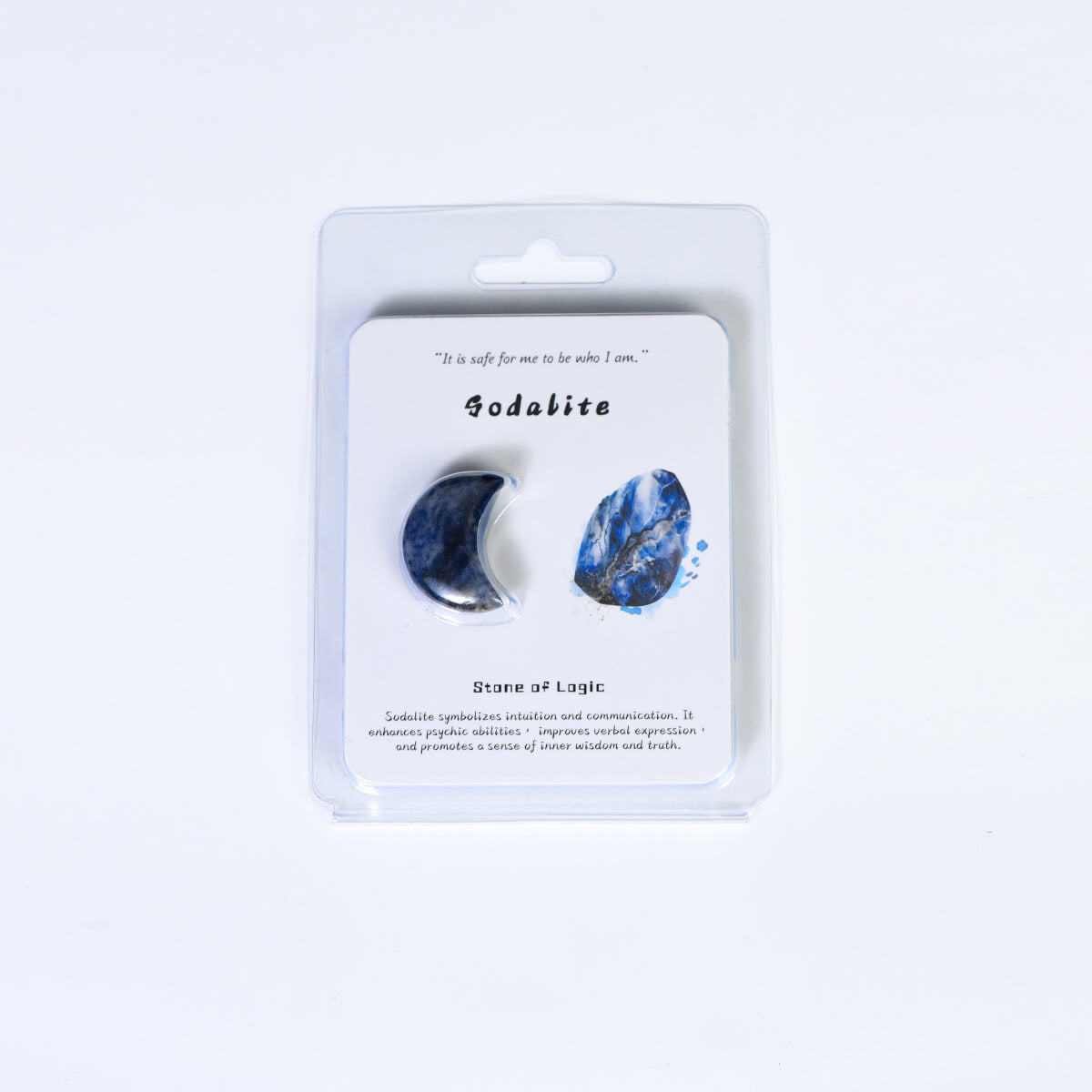 Etheric Aura Crystal Carved Heart/Mushroom/Star/Moon Blister Kit