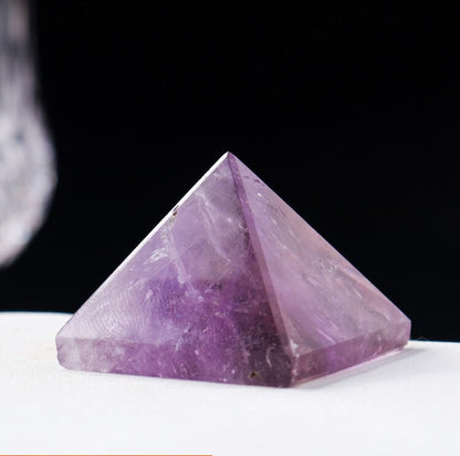 Etheric Aura Natural Crystal Pyramids