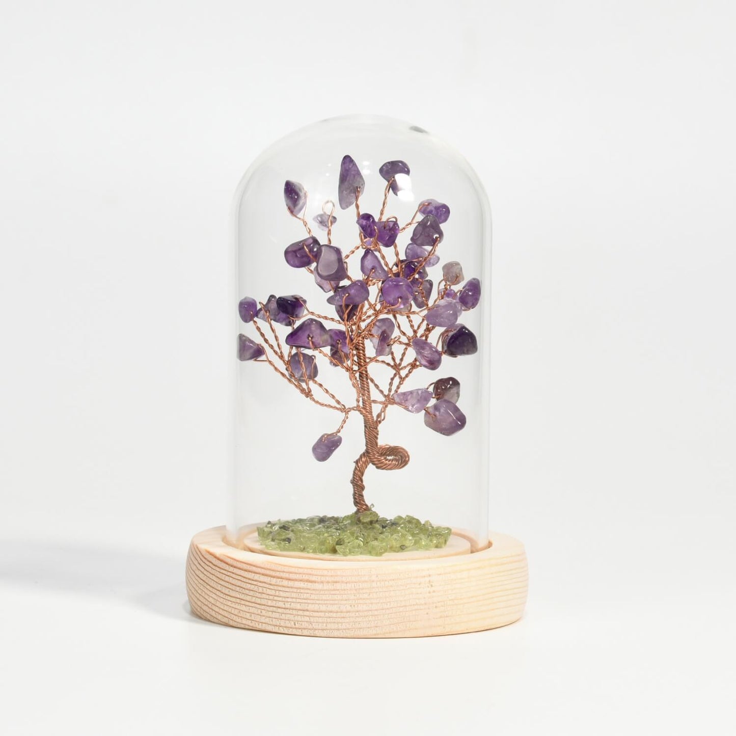 Etheric Aura Olivine Lawn Crystal Tree｜Fortune Tree｜Feng Shui Tree