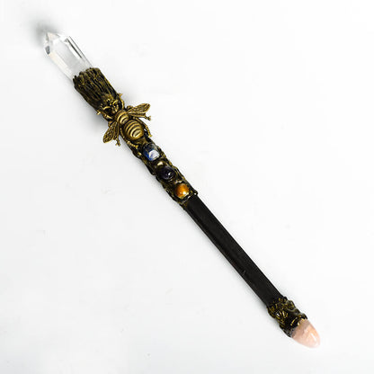 Etheric Aura Clear Quartz Series Wizard's Wand