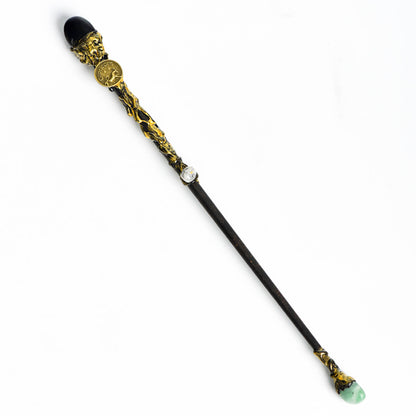 Etheric Aura Zodiac Crystal Wizard's Wand