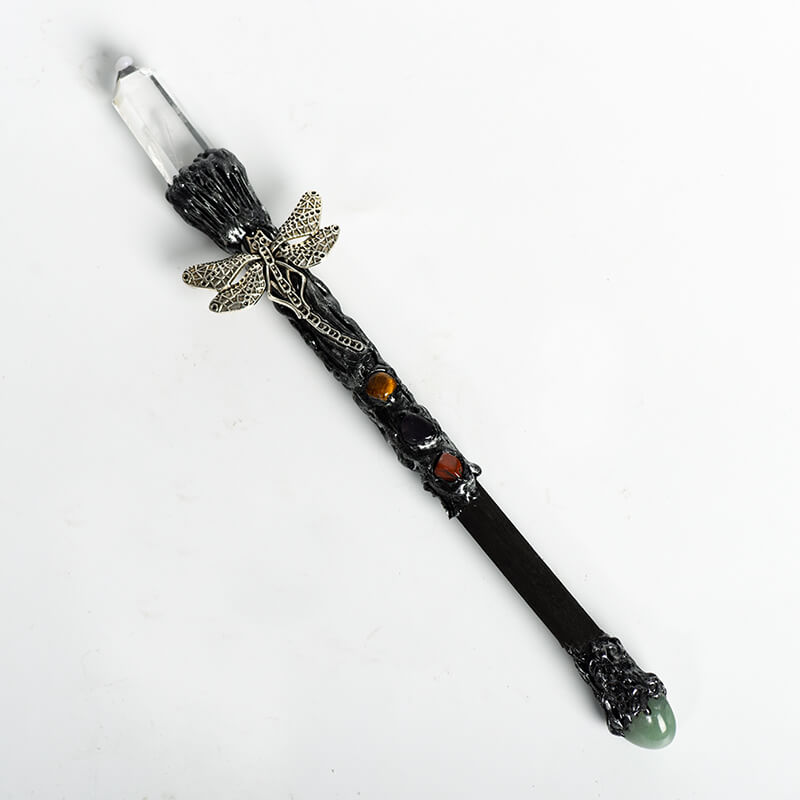 Etheric Aura Clear Quartz Series Wizard's Wand