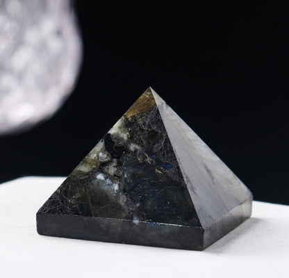 Etheric Aura Natural Crystal Pyramids