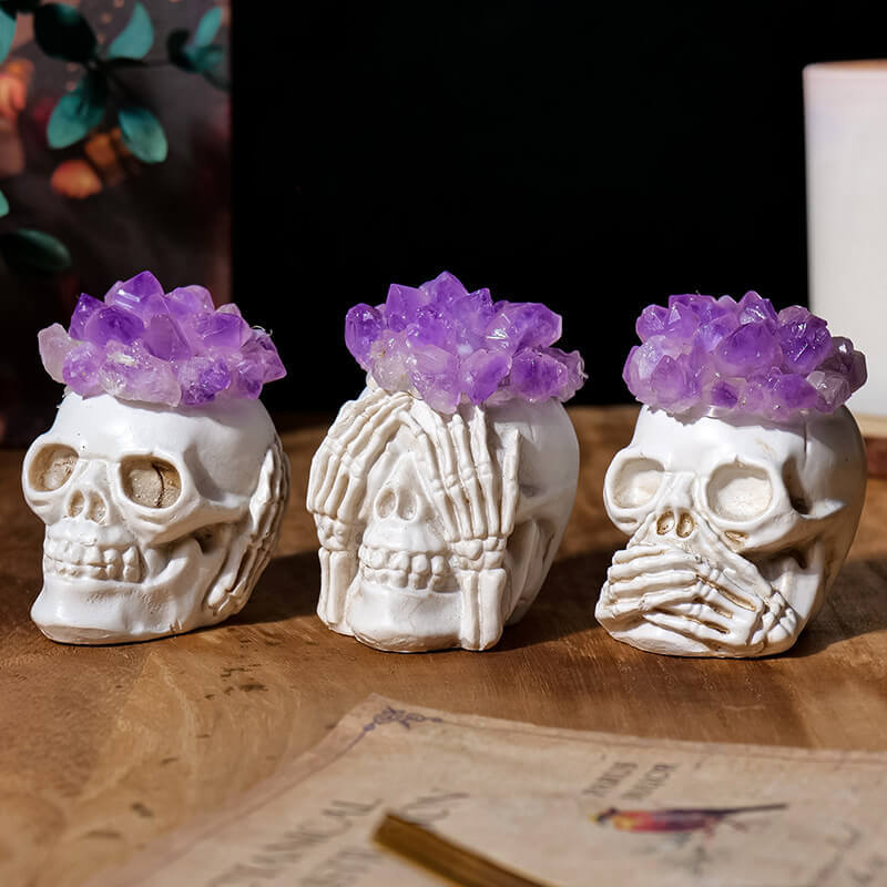 Amethyst Crowned Halloween Three NO Skull