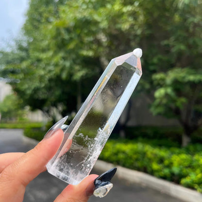 Etheric Aura Clear Quartz Crystal Tower