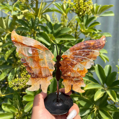 Natural Crystal Carved Butterflies