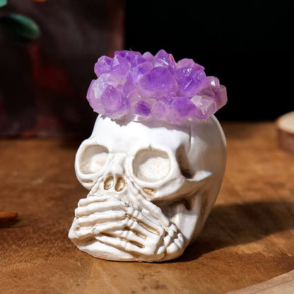 Amethyst Crowned Halloween Three NO Skull