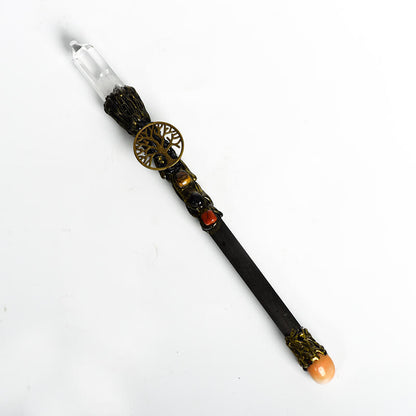 Etheric Aura Clear Quartz Series Wizard's Wand