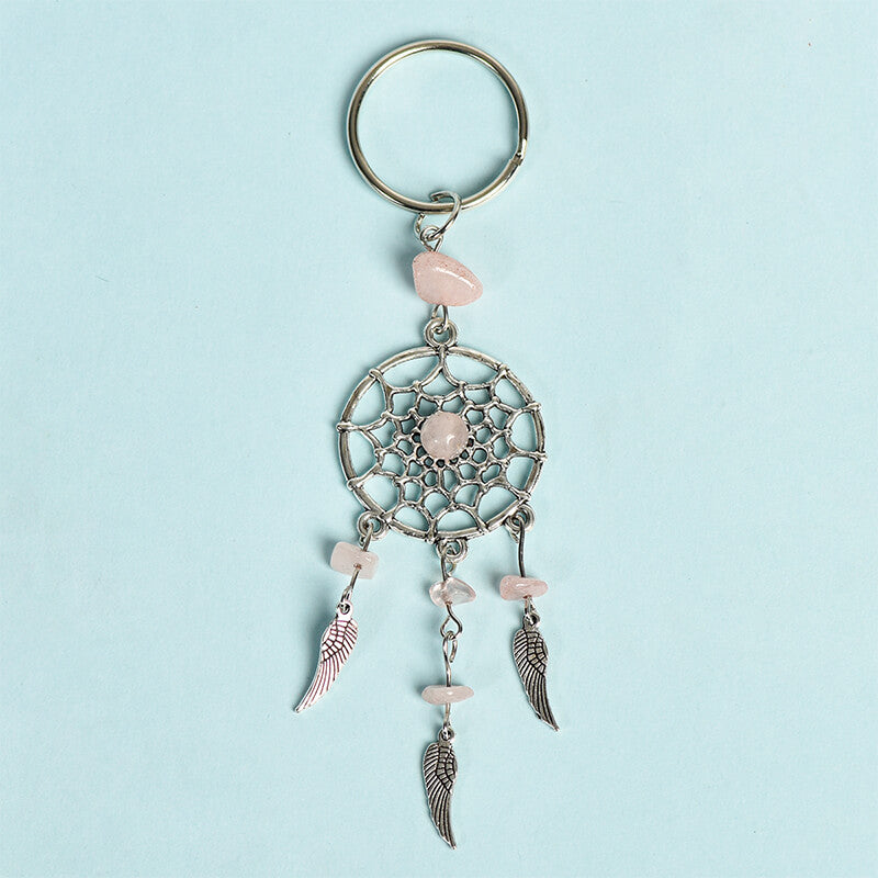 Etheric Aura Dream Catcher Keychain