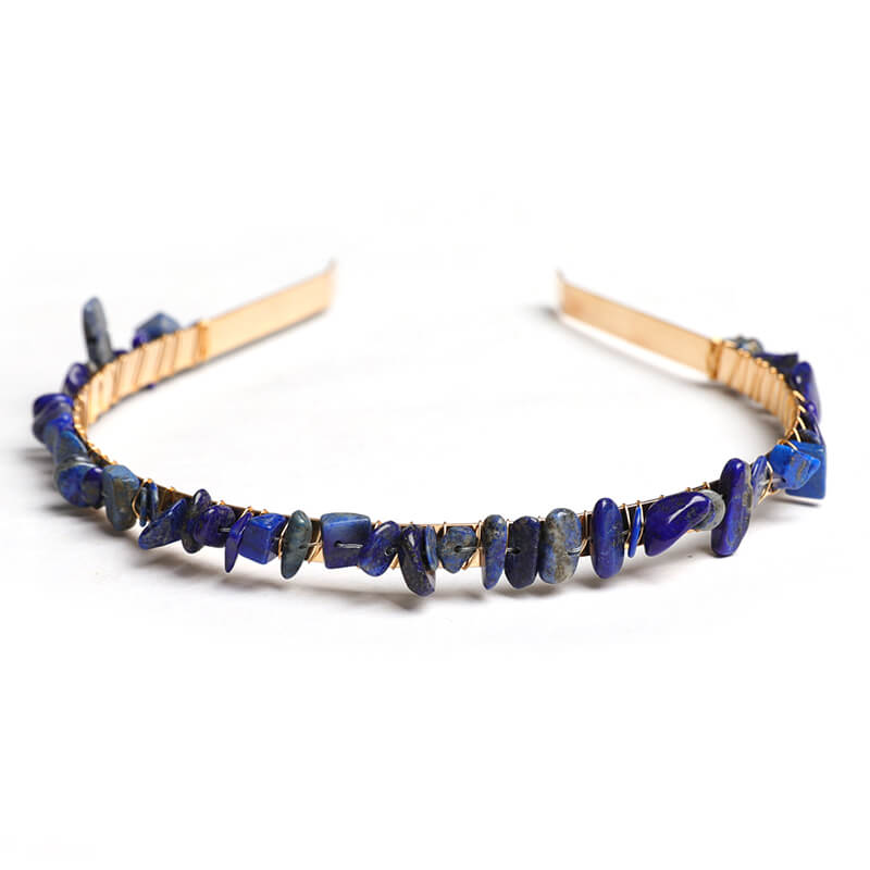 Etheric Aura Natural Crystal Chips Head Loop