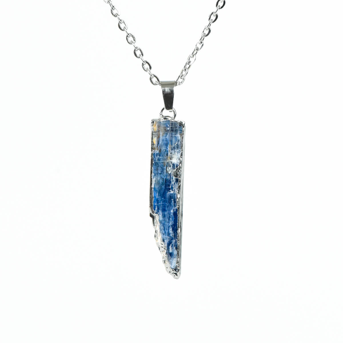 Etheric Aura Raw Kyanite Pendant Necklaces