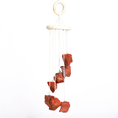 Crystal Raw Stone Hanging Ornament