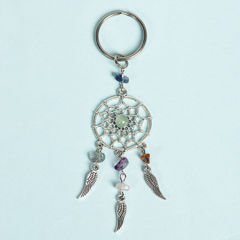 Etheric Aura Dream Catcher Keychain