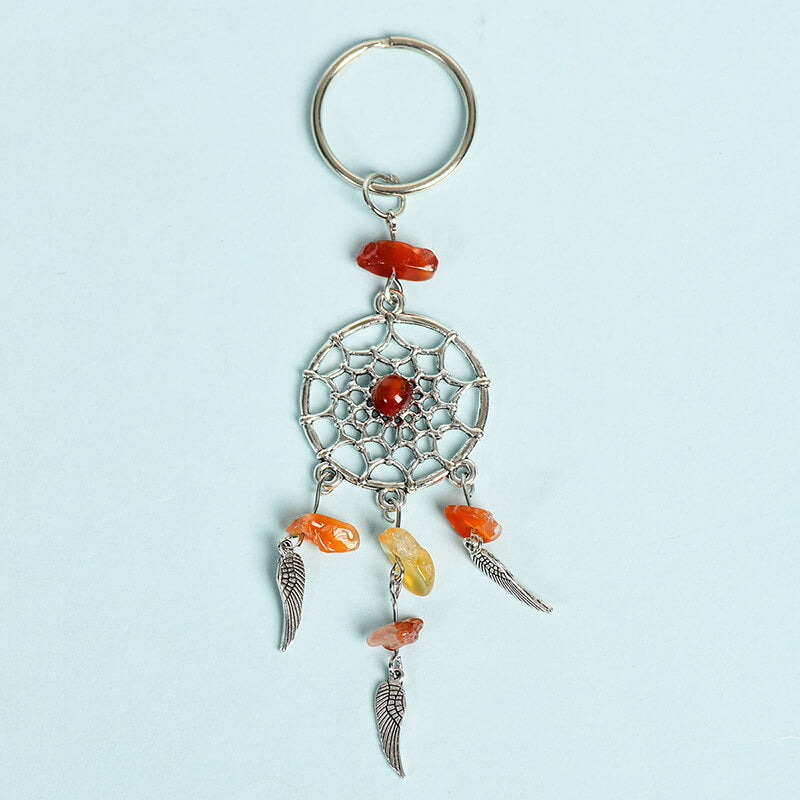 Etheric Aura Dream Catcher Keychain