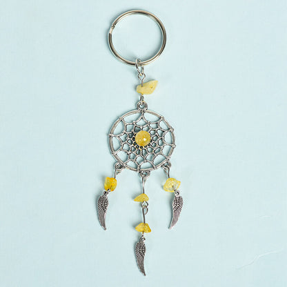 Etheric Aura Dream Catcher Keychain