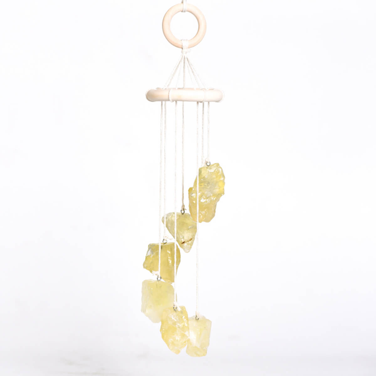 Crystal Raw Stone Hanging Ornament