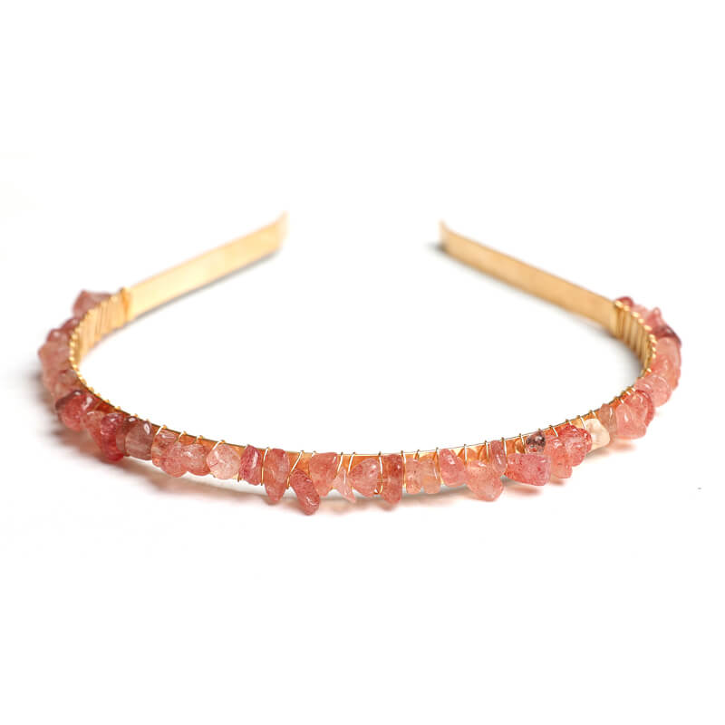 Etheric Aura Natural Crystal Chips Head Loop