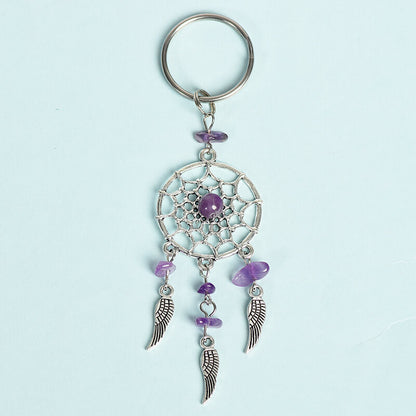 Etheric Aura Dream Catcher Keychain