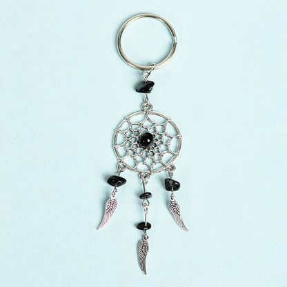 Etheric Aura Dream Catcher Keychain