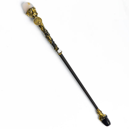 Etheric Aura Zodiac Crystal Wizard's Wand