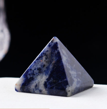 Etheric Aura Natural Crystal Pyramids