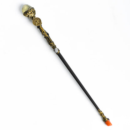 Etheric Aura Zodiac Crystal Wizard's Wand