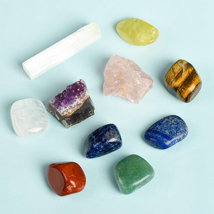 Etheric Aura Crystal Healing Stone Set