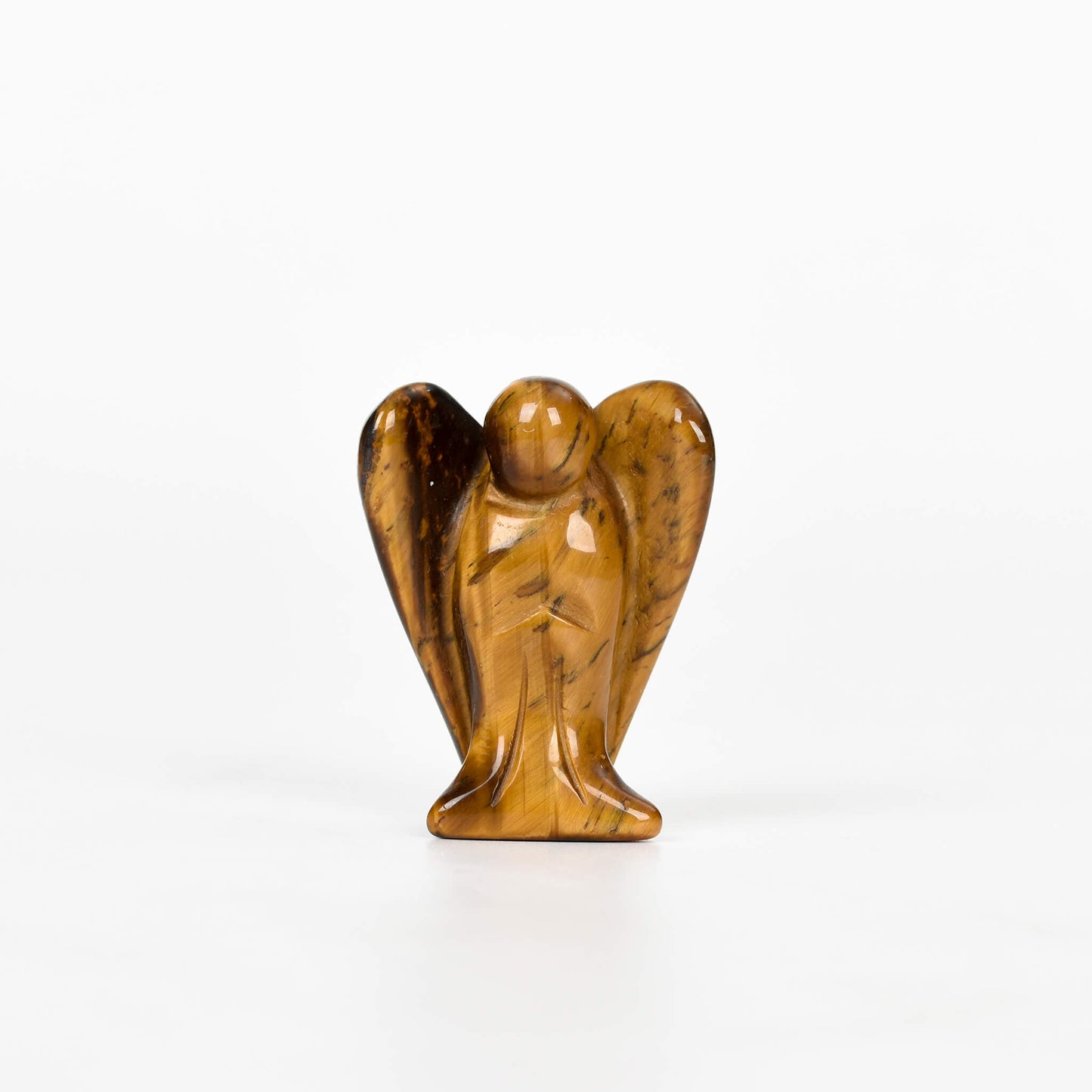 Etheric Aura Crystal Carved Angel