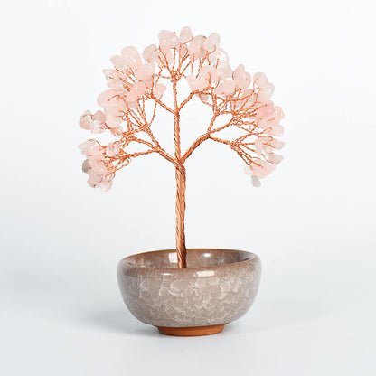 Colorful Bowl Base Crystal Tree｜Fortune Tree｜Feng Shui Tree