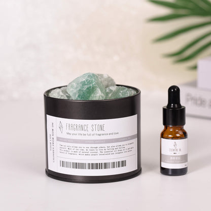 Crystal Stone Aromatherapy Healing Diffuser (Tin Can)