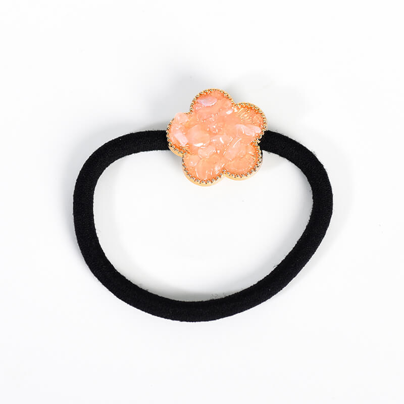 Etheric Aura Natural Crystal Chips Hair Tie