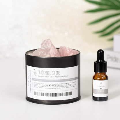 Crystal Stone Aromatherapy Healing Diffuser (Tin Can)