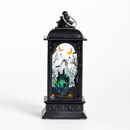 Etheric Aura Square Halloween Carousel Lantern