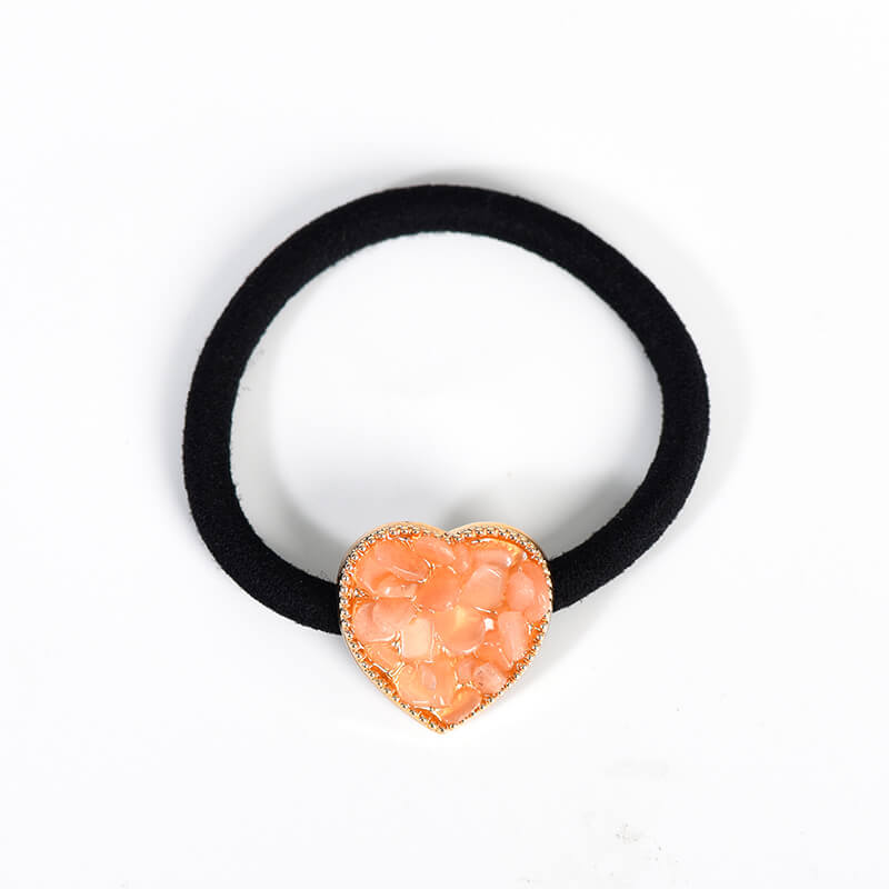 Etheric Aura Natural Crystal Chips Hair Tie